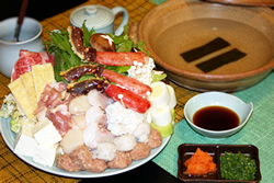 水炊き「矢筈山ちゃんこ」