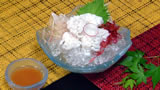 牡丹鱧(鱧湯引き)