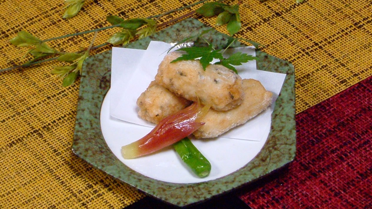 鱧しんじょ揚げ